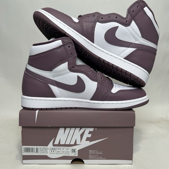 Nike Shoes Air Jordan 1 Retro High OG “Mauve” 2024 - Picture 3 of 5